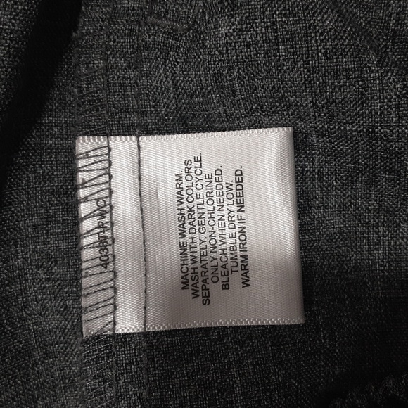 Laura Scott 22WP Gray slacks - Picture 6 of 10